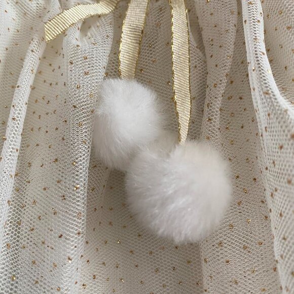 Cynthia Rowley Faux Fur Vest and Glittery Tulle Tutu S-4 - Picture 5 of 13